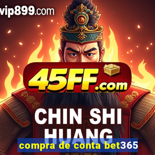compra de conta bet365